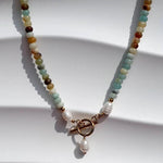 Emerald city freshwater pearl necklace - Divine Me Essentials - Necklace