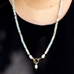 Emerald city freshwater pearl necklace - Divine Me Essentials - Necklace