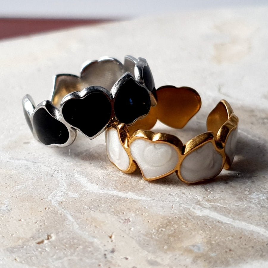 Eternal Hearts Adjustable Ring