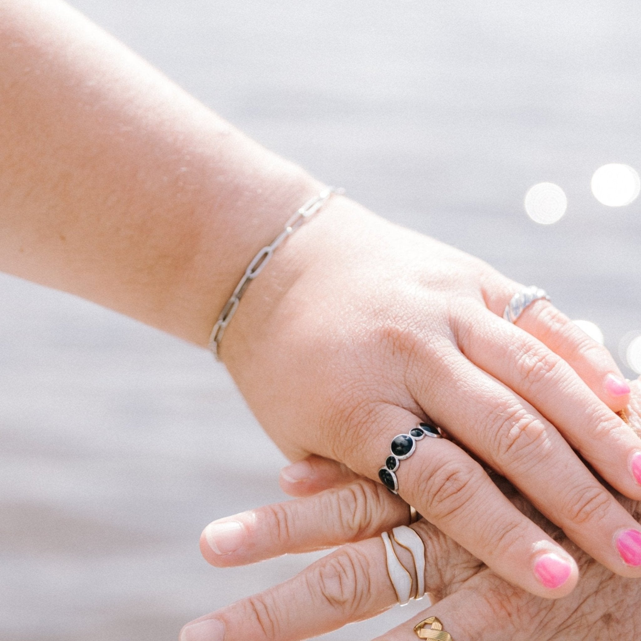 Linked up paperclip bracelet - Divine Me Essentials - Bracelet