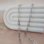 Linked up paperclip necklace - Divine Me Essentials - Necklace