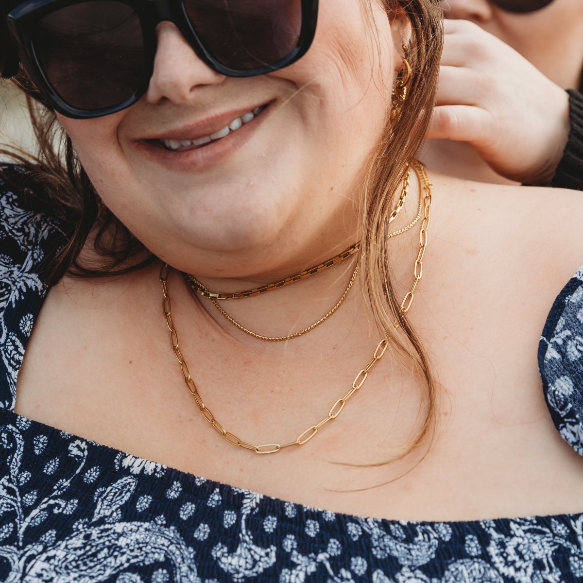 Linked up paperclip necklace - Divine Me Essentials - Necklace